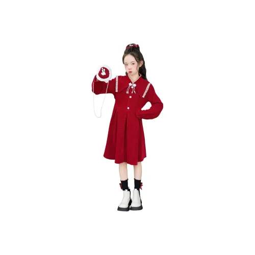 Giyu Красный Школьный возраст Комплекты с юбкой