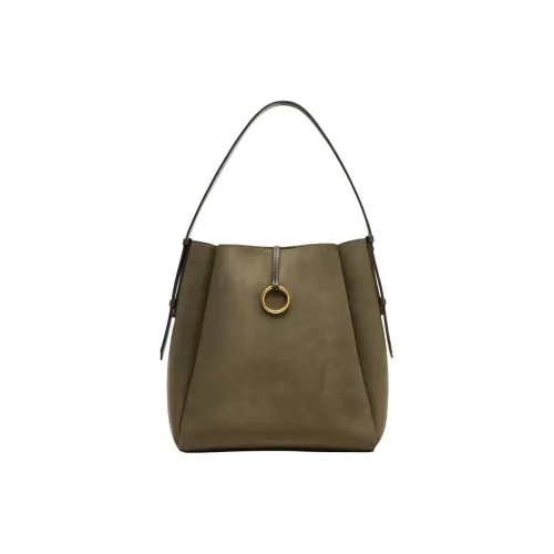 ZARA Collaboration Полиэстер Плечо Сумка Стандартная Женская Зеленая