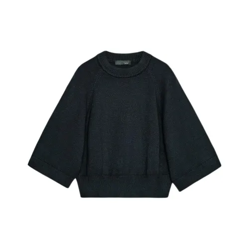 ZARA Collaboration Морской Синий Женский Трикотаж