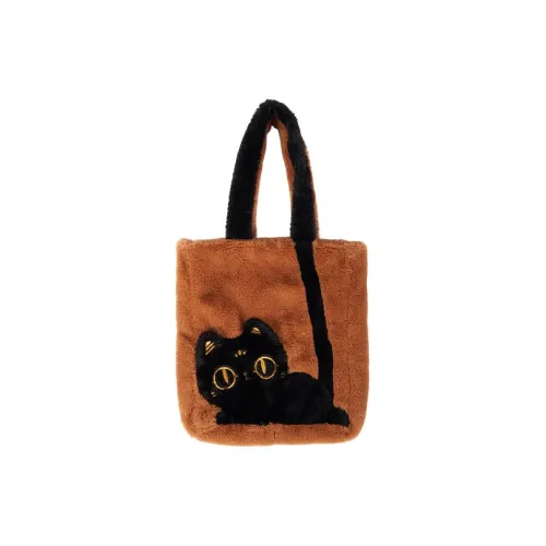 Британский музей Buster the cat Полиэстер Плечевая сумка Стандартная Женская Кофейная