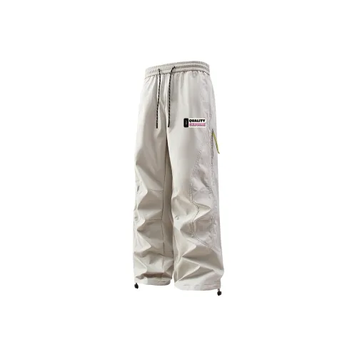 GDRG Белый Унисекс Карго Брюки