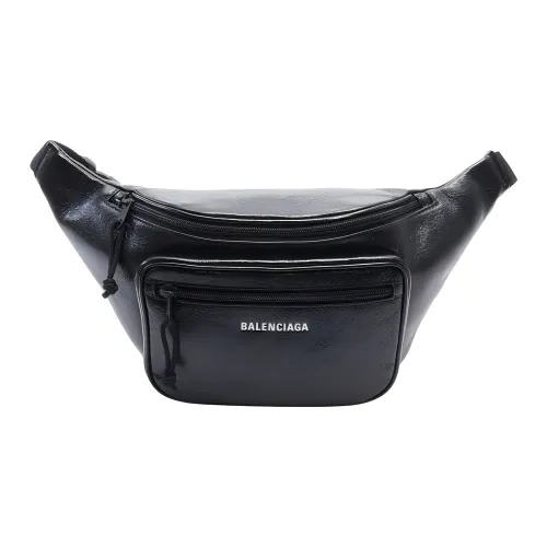 Balenciaga Кожа Бананка Мужской Черный