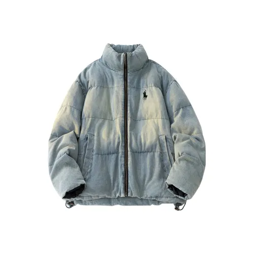 THREEAGAINTHR33 Хлопковый пуховик Унисекс