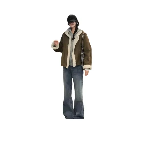 Mu Xiao Xin Хлопковый пуховик женский