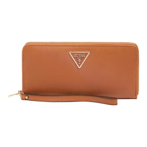 GUESS ПУ (полиуретан) Полиуретан Кошелек Женские Коричневый