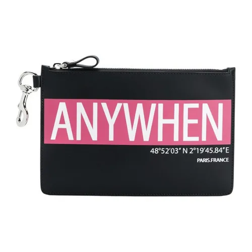 Valentino Коровья кожа Ручной клатч Унисекс Черный