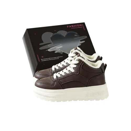 Worm's Home Теплоизоляционное покрытие Высокие кеды Повседневная обувь Женская