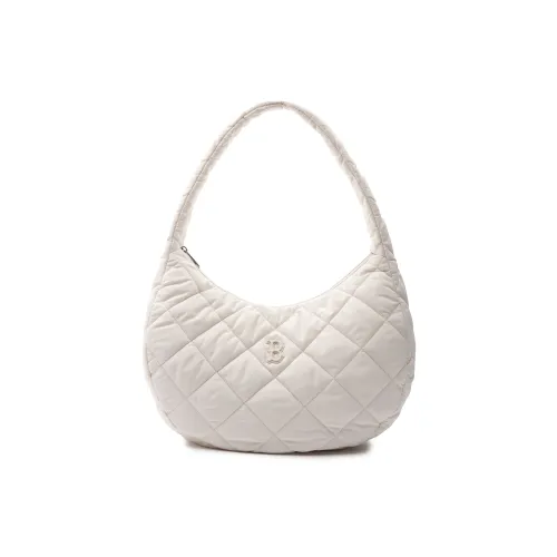 Mlb Base Logo Полиэстер Облачная Сумка Пельмени Сумка Сумка на плечо Сумка через плечо Большая Женская Белая