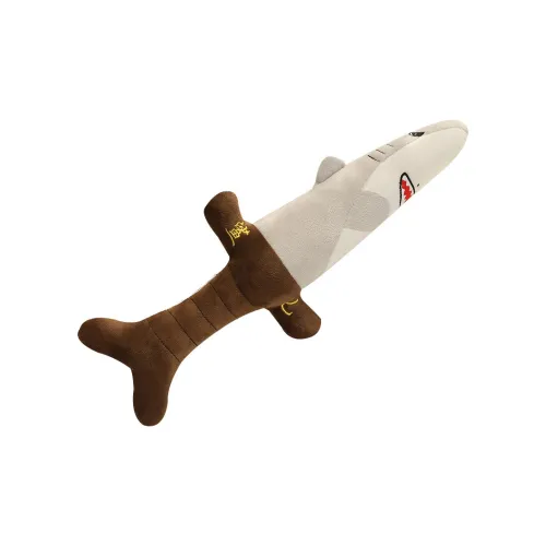 Ha Jie Bret Песочный замок Акула Dagger Кукла Мужская Плюшевая кукла 45 см Длина тела