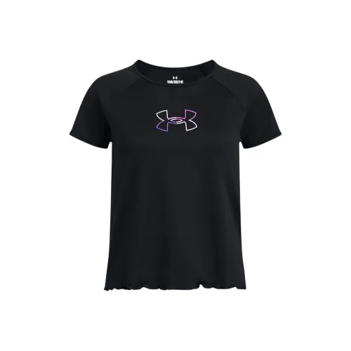 Under Armour Tech T-Shirt Black Teenagers