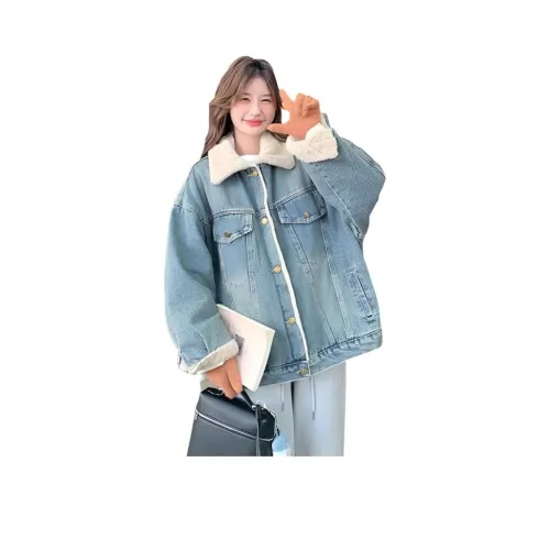 YOUSEKOO Синий Женские пуховики