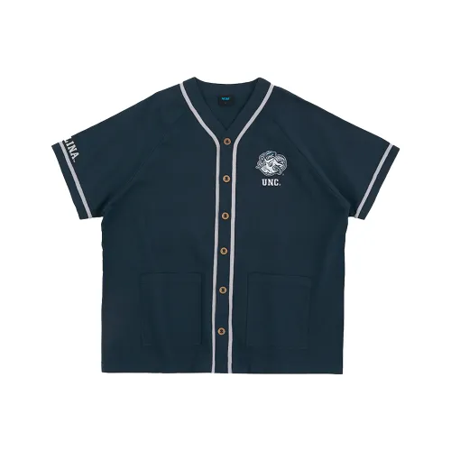 NCAA Темно-синие унисекс рубашки