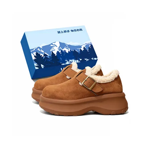 Fawn Miri Термическая Аbrasion-Resistant Увеличение Высоты Низкие Кеды Утепленная Обувь Женская