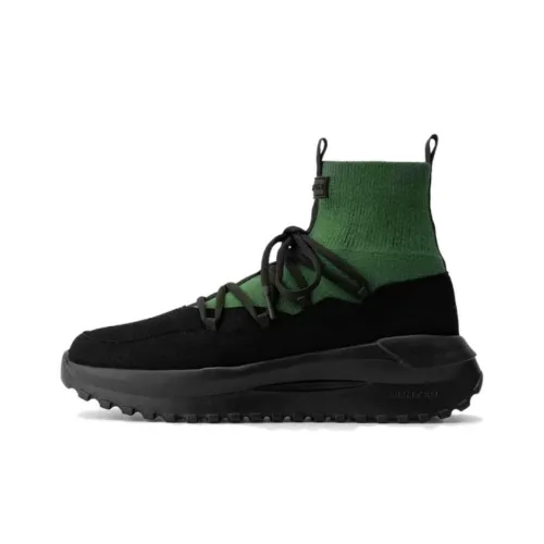 HUNTER Travel Flow High Top Повседневная обувь Унисекс Черный Зеленый