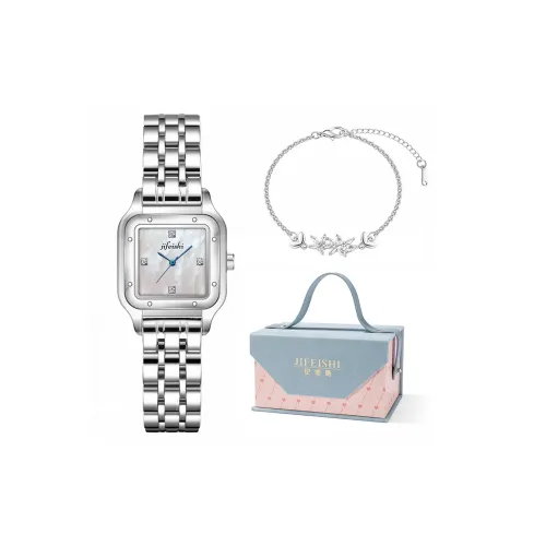 JIFEISHI Кварцевый механизм Часы Женские часы Мать жемчуга Циферблат