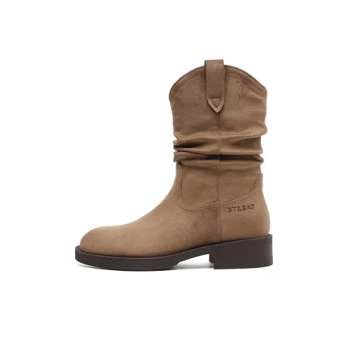 ST SAT Ботильоны Средний каблук Женские