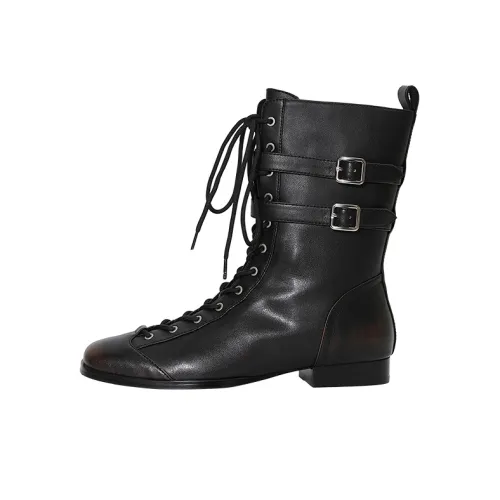 URBAN REVIVO Ботильоны 2 см Женские Темно-Кофейный Коричневый