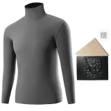 1 Pack (Серый ливень) Dralon Термический/Бесшовный Высокая шея