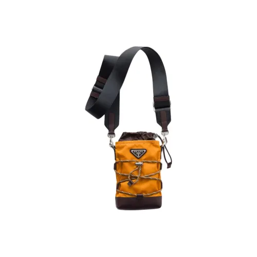 PRADA Переработанный полиамид чехол для телефона унисекс амбра