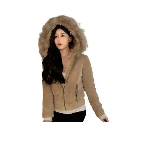 KXRP Хаки Пальто Женские Куртки