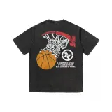 Потертый с короткими рукавами