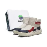 Бежево-синий, флисовая подкладка