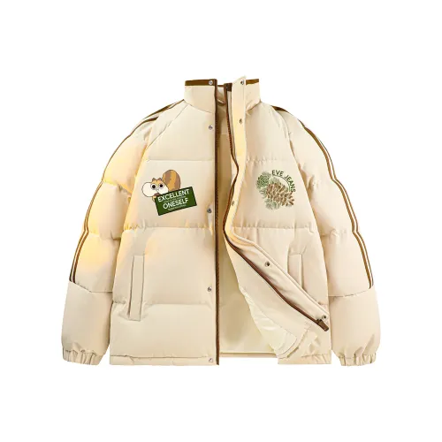 YIWEN Eve Джинсы Пуховик Унисекс