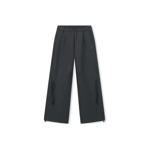 BONELESS Цветочный Черный Женские Повседневные Брюки