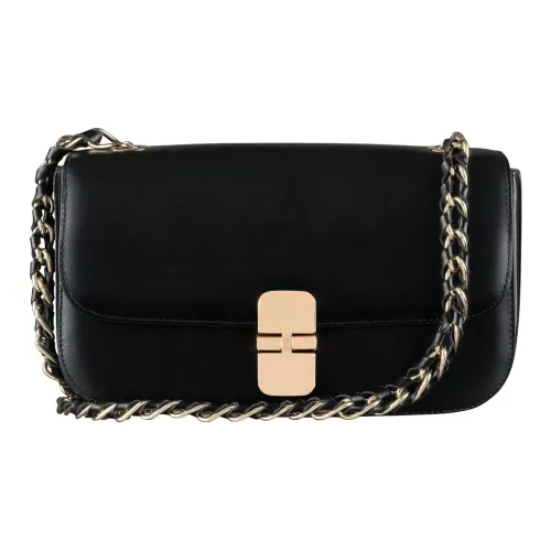 A.P.C Grace Кожа Сумка через плечо Женская Черная