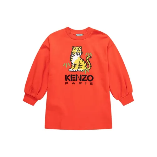 KENZO Kids Одежда SS23 Оранжевый Детский