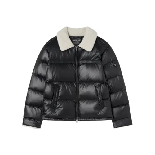 GUESS Черный Унисекс Пуховики