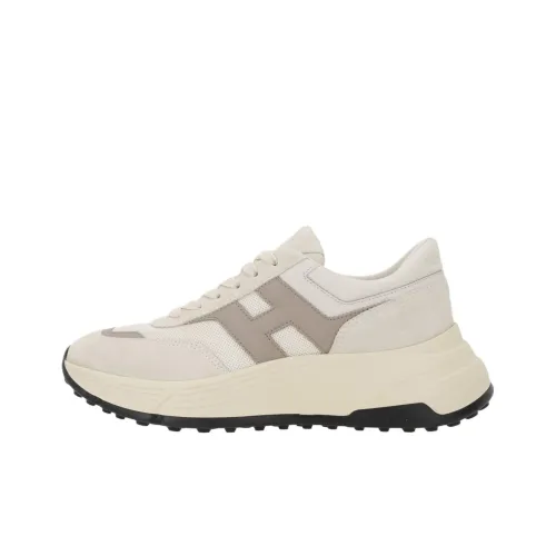HOGAN H669 Low Топ Повседневная Обувь Женская Серый Бежевый