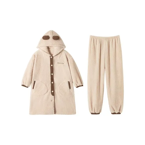 Bejirog Белый Женский Комплект Пижам