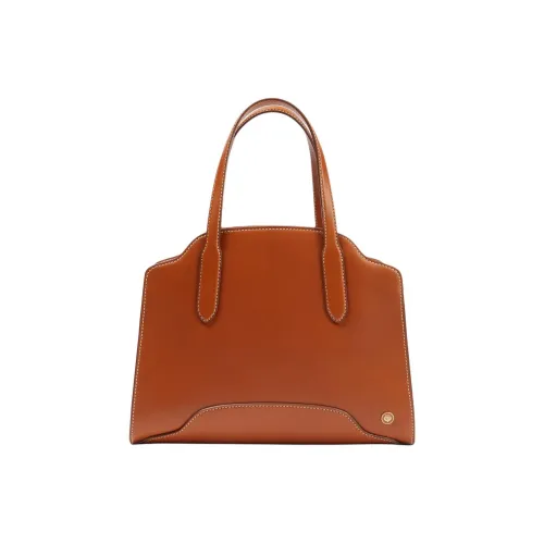 Loro Piana Sesia Телячья кожа Сумка через плечо Средняя Женская Коричневая