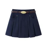 Темно-синий, с ременем