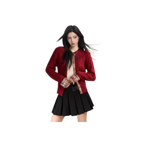 ONENINE34PM Красный Женский Трикотаж