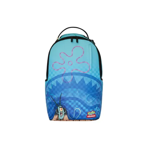 SPRAYGROUND SpongeBob collaboration Рюкзак из искусственной кожи стандартный унисекс синий