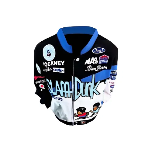 W9H2 Синий с Белым Lettering Унисекс Бейсбольные Джерси