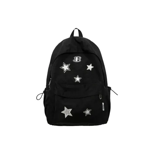 BEN SHERMAN Nylon Backpack Unisex Black