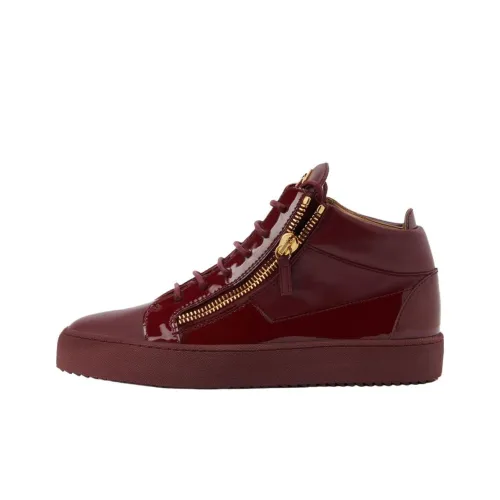 GIUSEPPE ZANOTTI GZ Kriss MID Топ Скейтборд Кроссовки Мужской Красный