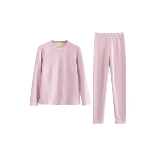 2323 [1 комплект] Розовый Женский Термокостюм