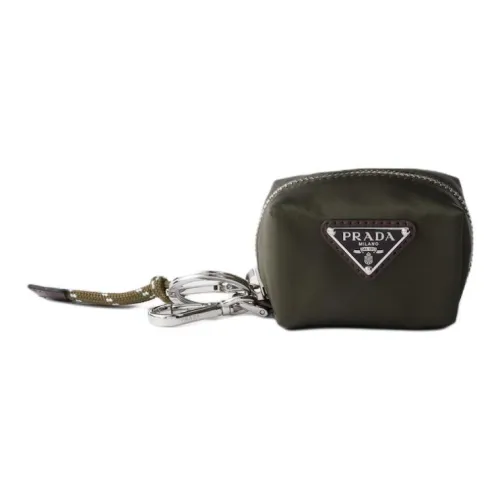 PRADA Переработанный полиамид Сумка Аксессуар Мини Мужской Камуфляж Зеленый