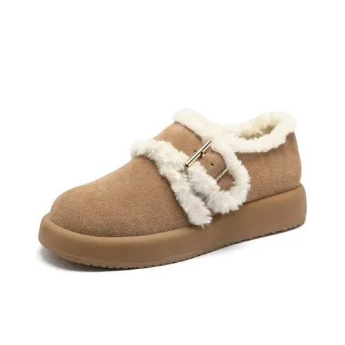 7 SEVFUN Флисовая подкладка термический винтажный классический минималистский стиль ботинки до щиколотки (длина стопы) женские