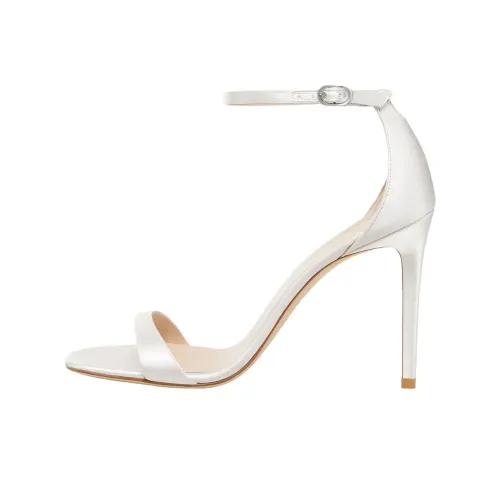 Stuart Weitzman SW Nudist II One Ремень Сандалии 10 см Женские Кремовый