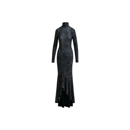 Essentiel Antwerp Fw25 Длинное Платье с Длинными Рукавами Женское