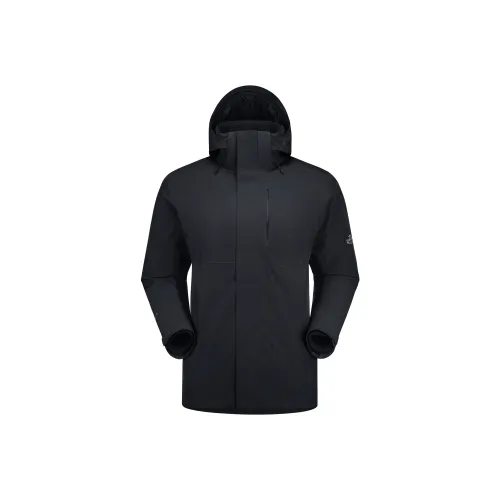 PELLIOT Водонепроницаемый и дышащий устойчивый к истиранию термический дождевик ветровка мужской