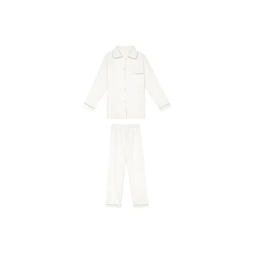 Dippanis Матча Кремовый Женский Пижамный Комплект