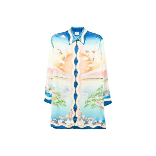 CASABLANCA Длинное платье с длинными рукавами женское