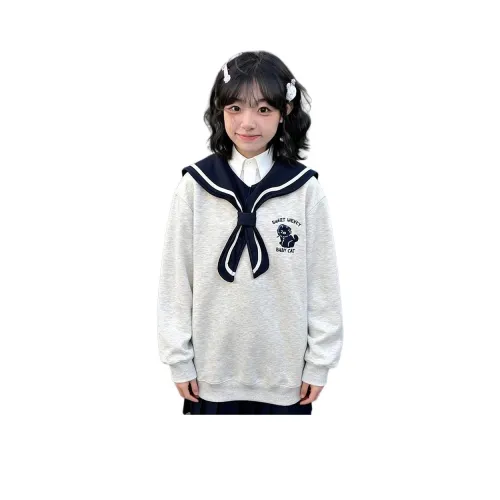 TXGN Белый Серый Женский Свитшот