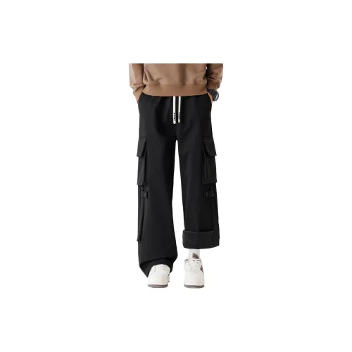 WXEX Черные Унисекс Повседневные Штаны